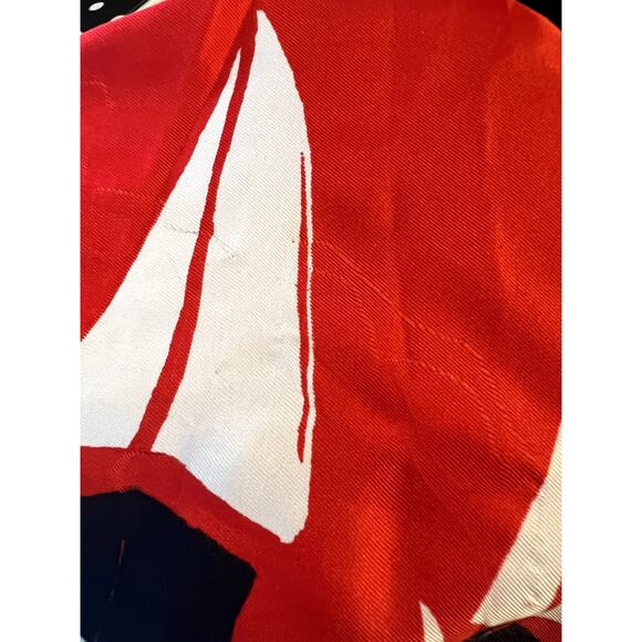 Janie and Jack Red Nautical Sailboat Dress Size 4 - Picture 9 of 11